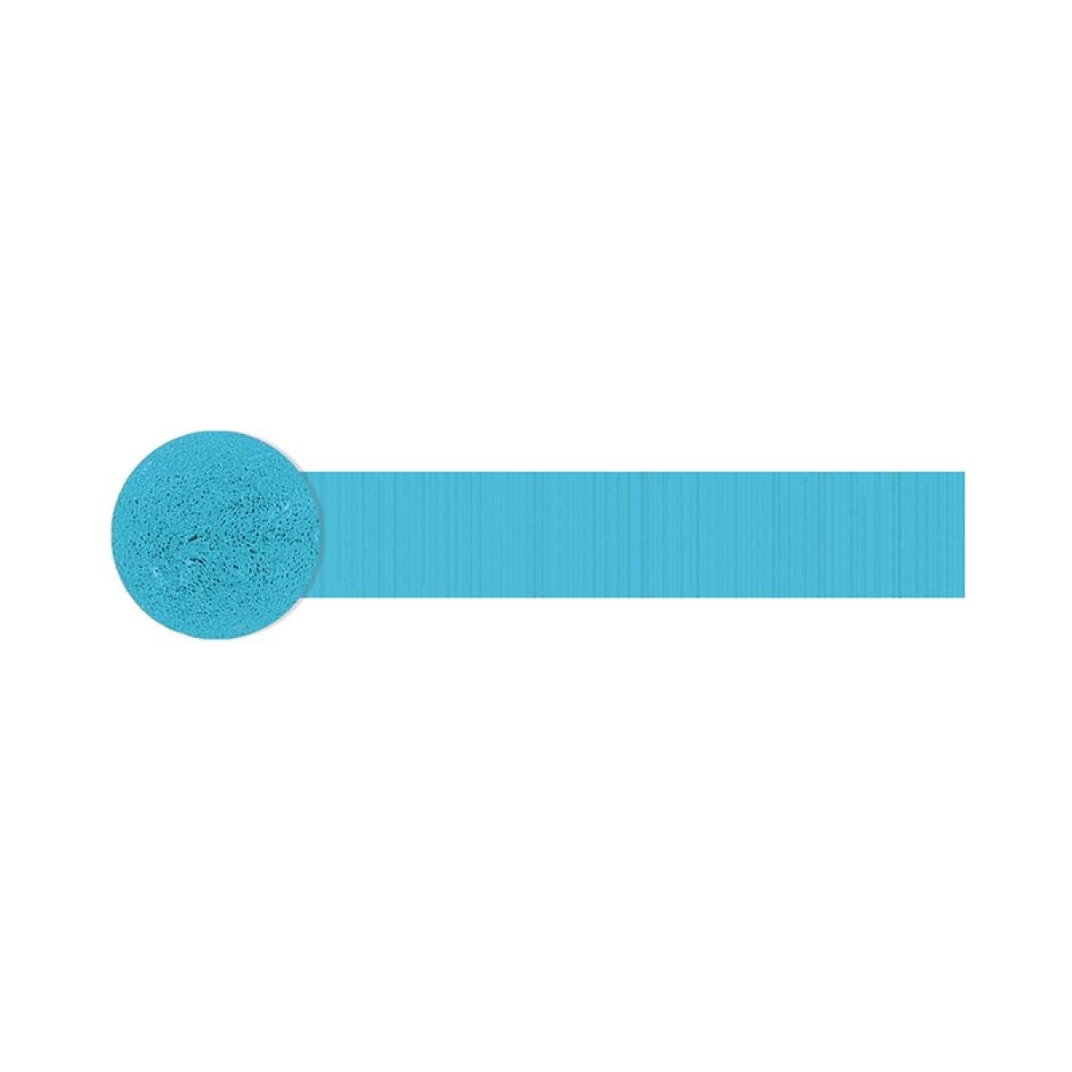 Blue Crepe Streamer - 25m