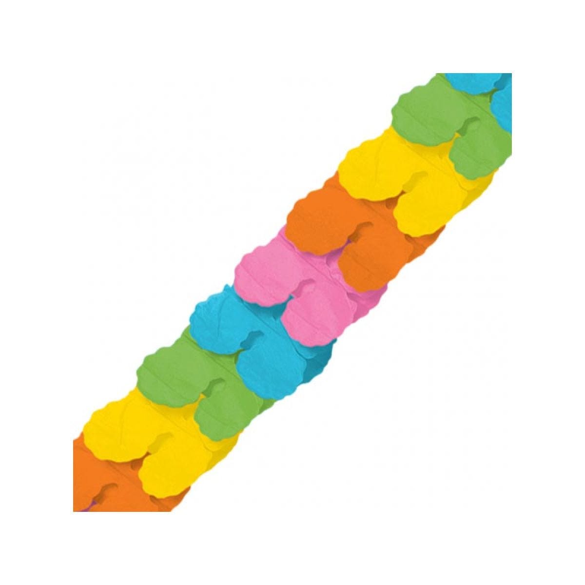 Multi Colour Paper Garland - 3.6m