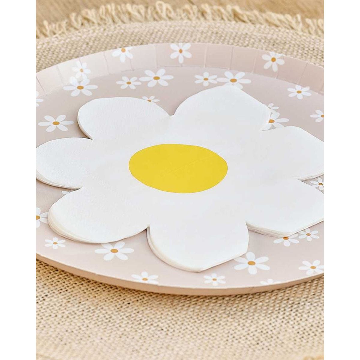 Ditsy Daisy Paper Napkins - 33cm (16pk)