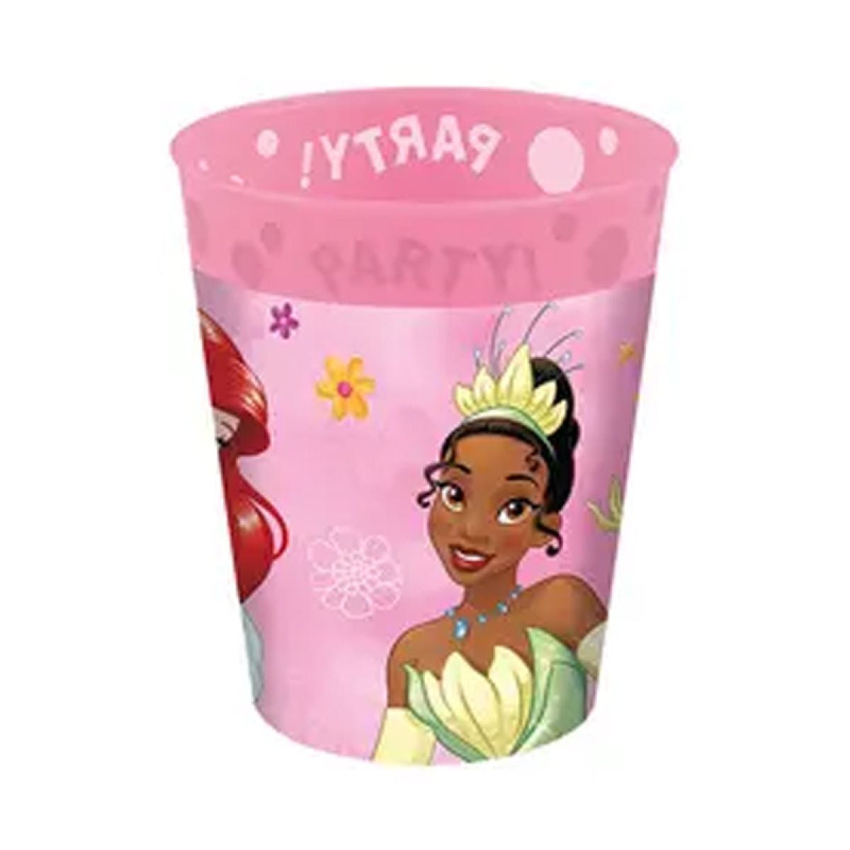 Disney Princess Reuseable Plastic Party Cups - 250ml (4pk)