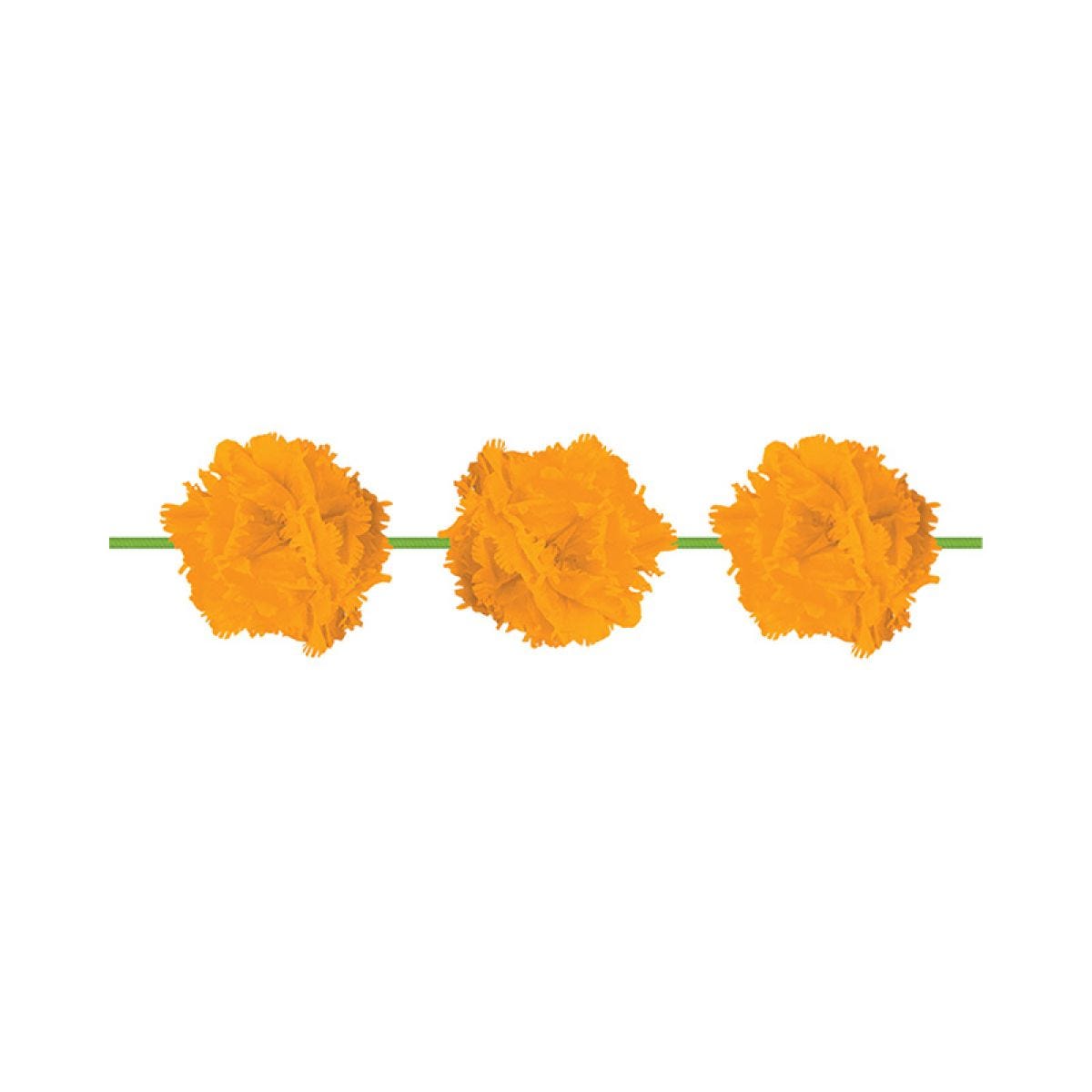 Diwali Pom Pom Fluffy Garland - 3.65m