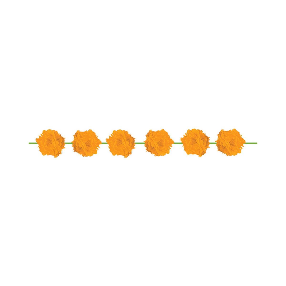 Diwali Pom Pom Fluffy Garland - 3.65m