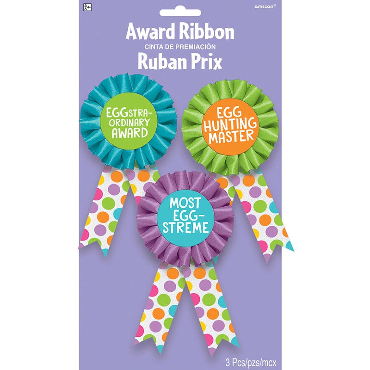 Egg Hunt Award Ribbons (3pk)