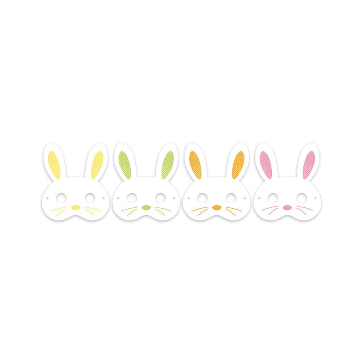 Make your own Bunny Masks (4pk)