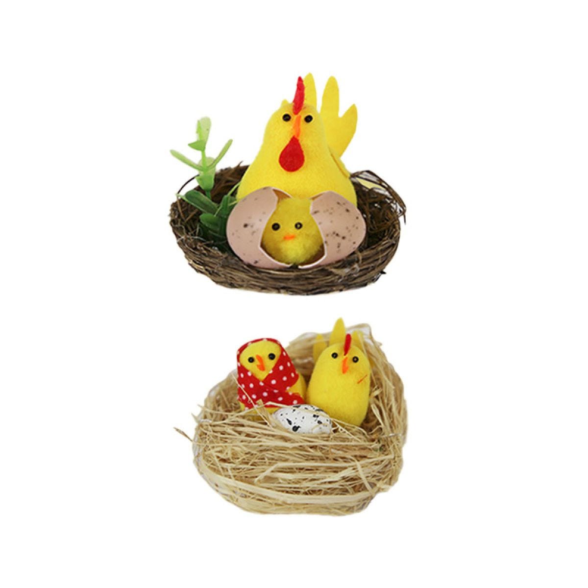 Easter Chicks in a Basket