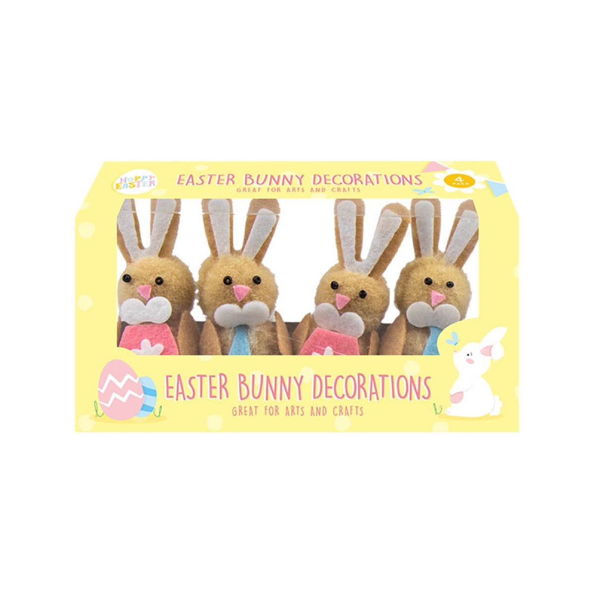 Easter Bunny Decorations (4pk)