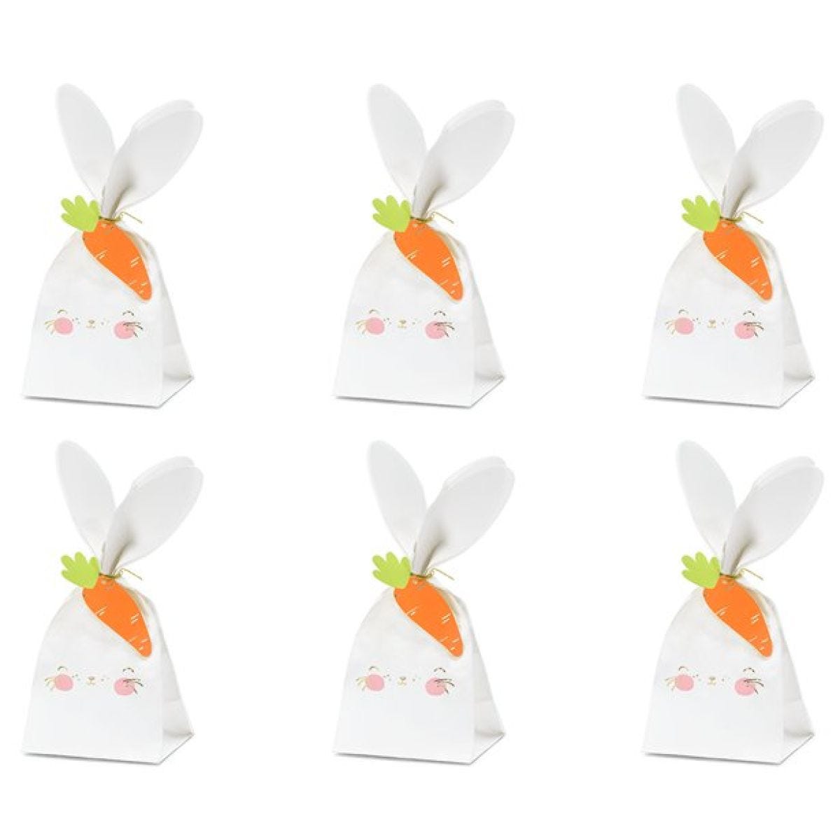 Bunny Rabbit Treat Bags with Tags