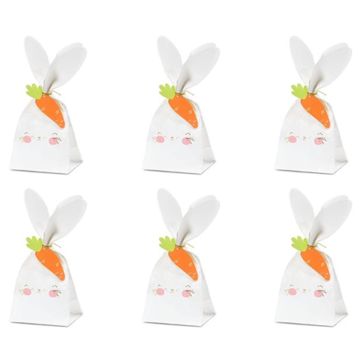 Bunny Rabbit Treat Bags with Tags