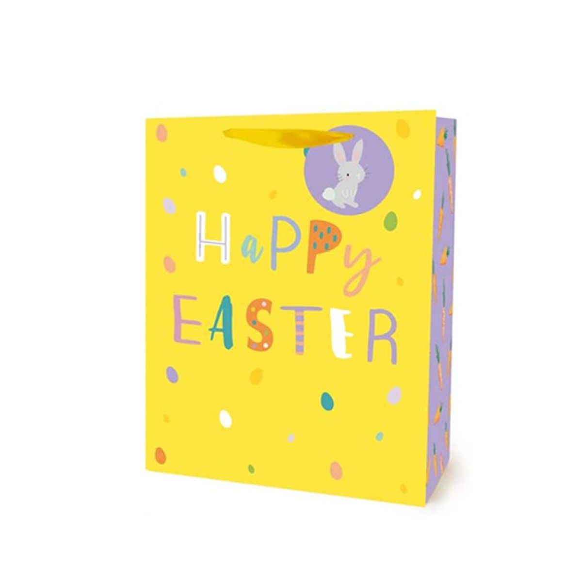 Happy Easter Bunnies Medium Gift Bag - 23cm x 18cm