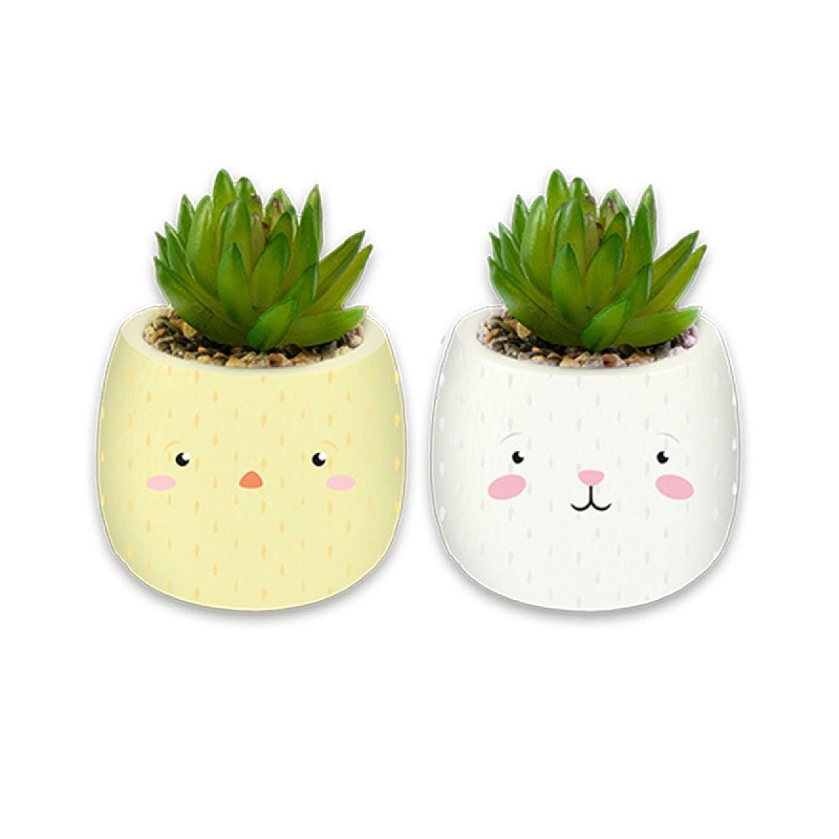 Easter Ceramic Artificial Plant