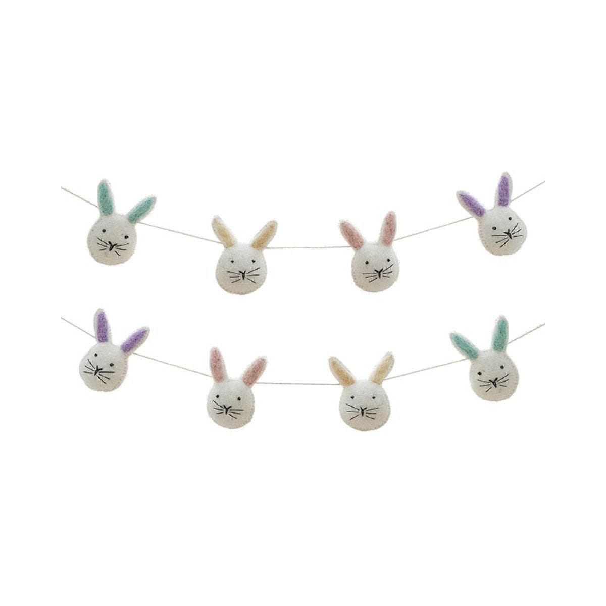 Fabric Bunny Bunting