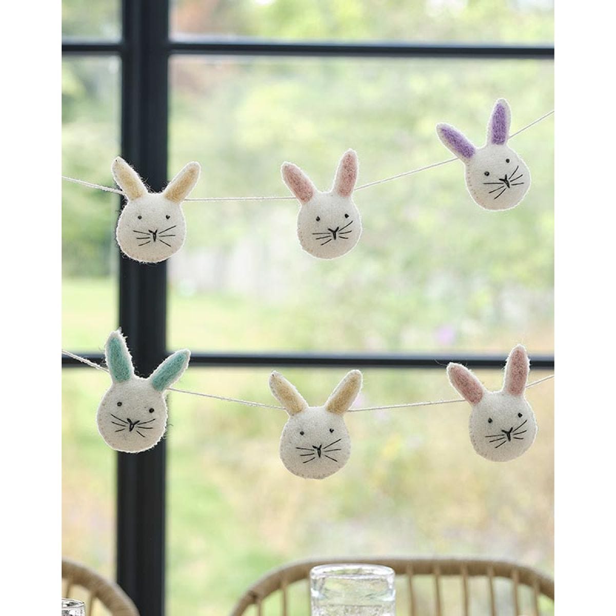 Fabric Bunny Bunting