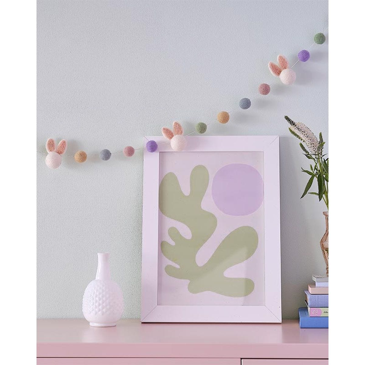 Easter Felt Ball Garland