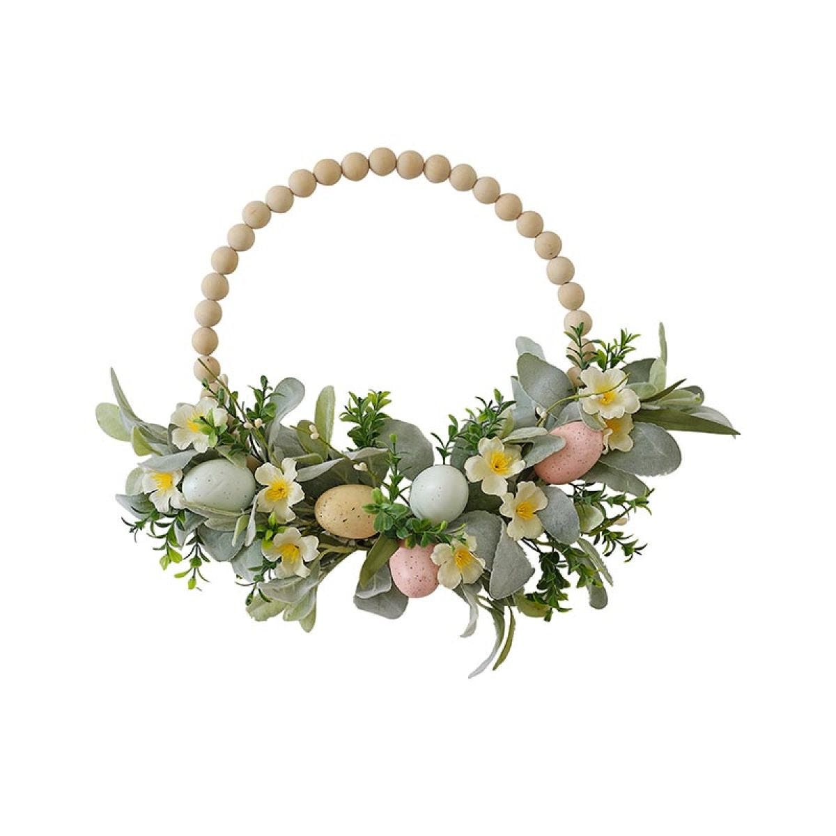 Easter Egg & Foliage Wreath