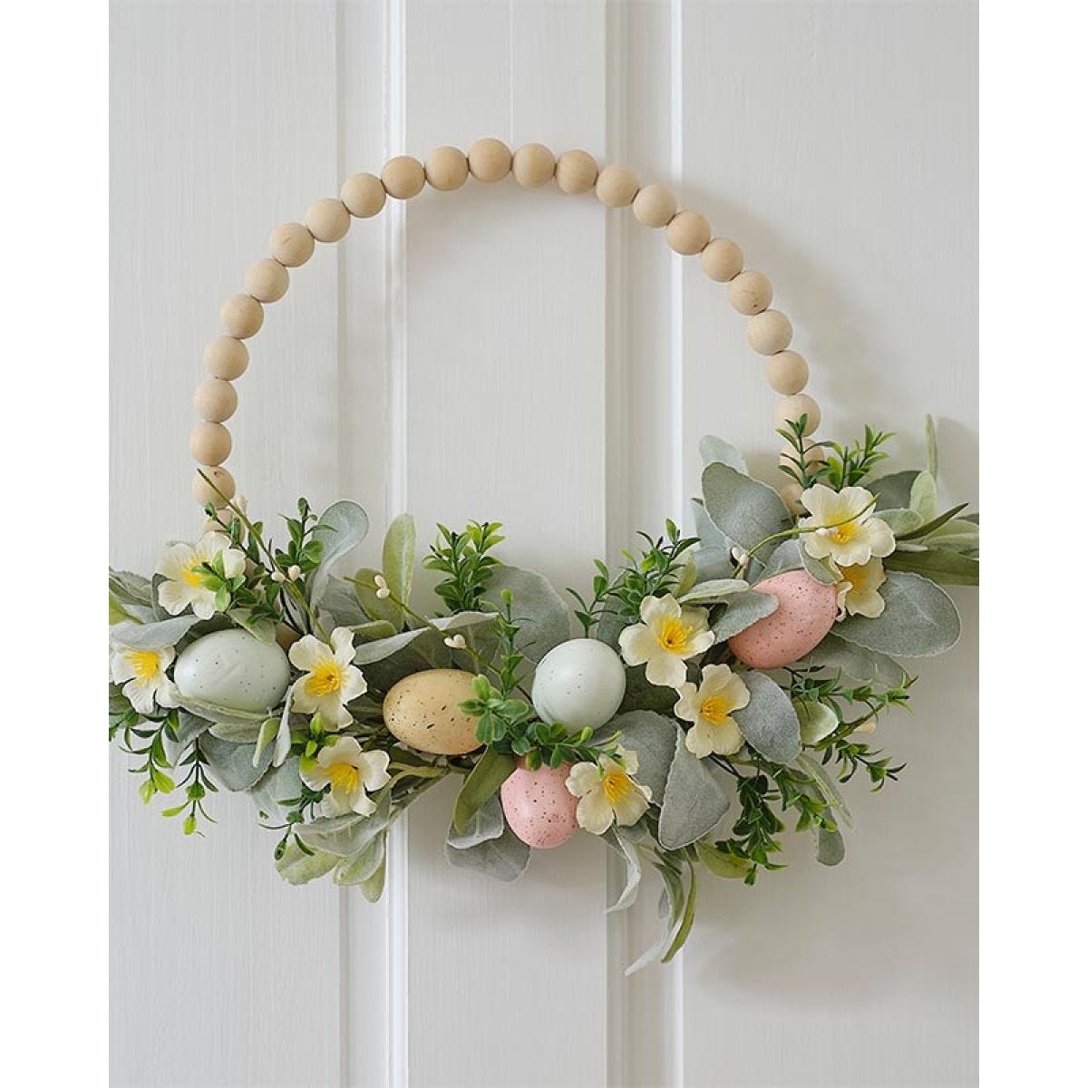 Easter Egg & Foliage Wreath