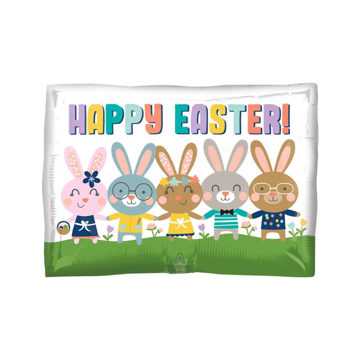 Happy Easter Bunnies - Foil