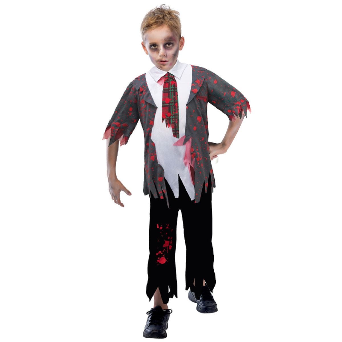 Zombie School Boy - Child Costume