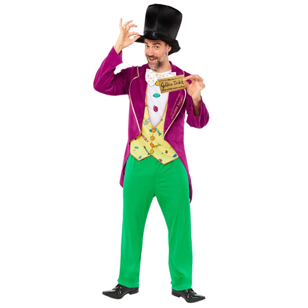 Roald Dahl Willy Wonka - Adult Costume