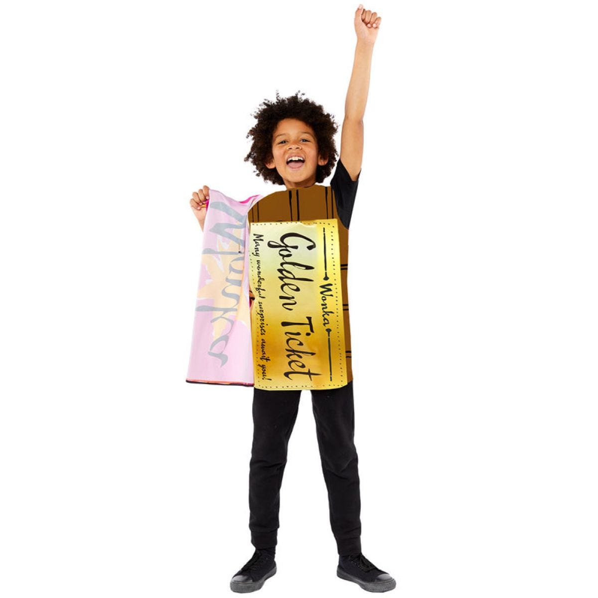 Roald Dahl Golden Ticket Wonka Bar - Child Costume