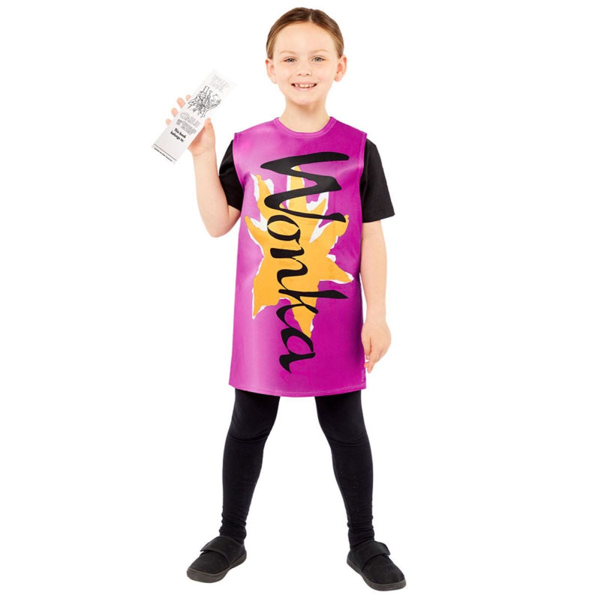 Roald Dahl Golden Ticket Wonka Bar - Child Costume