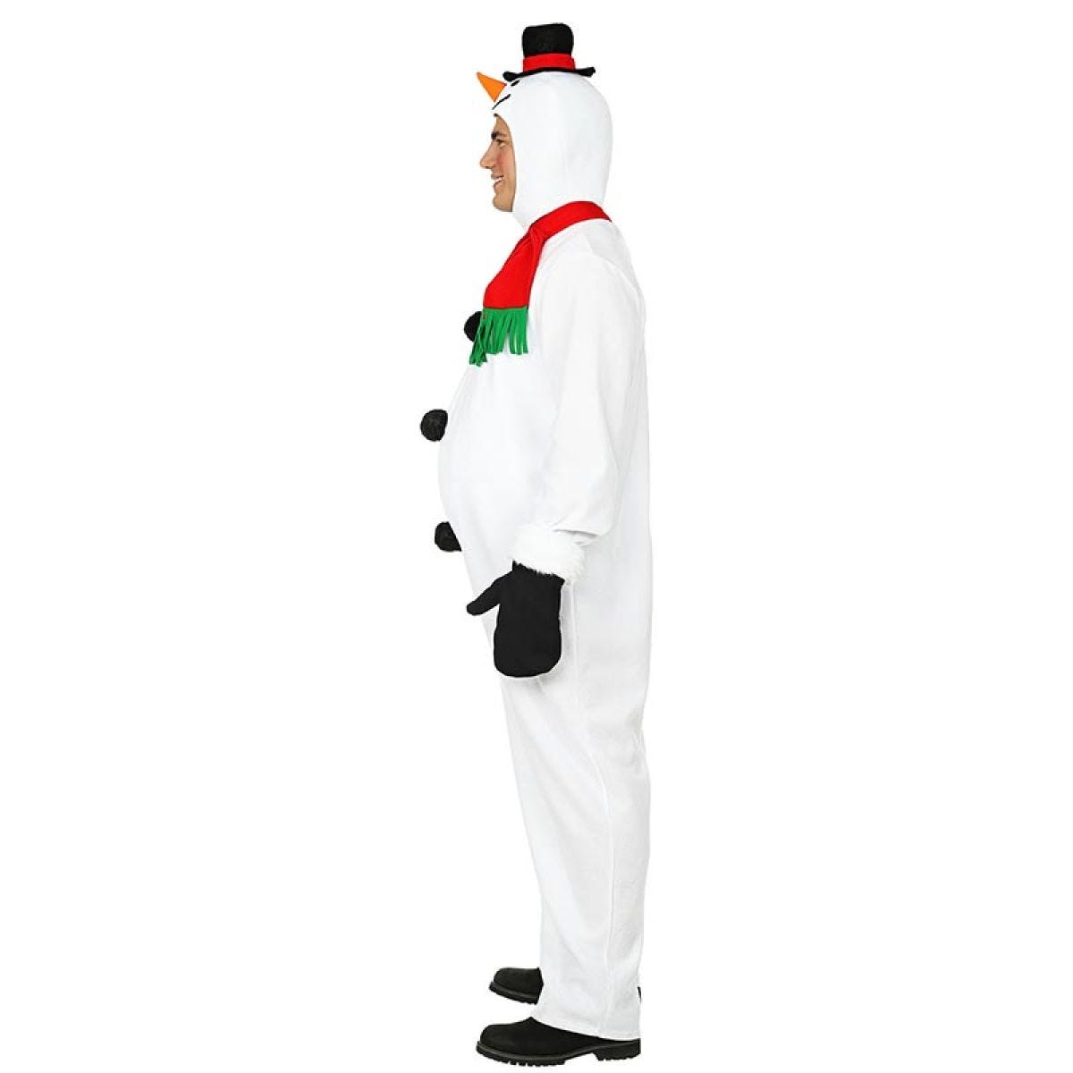 Snowman Jumpsuit - Adult Costume