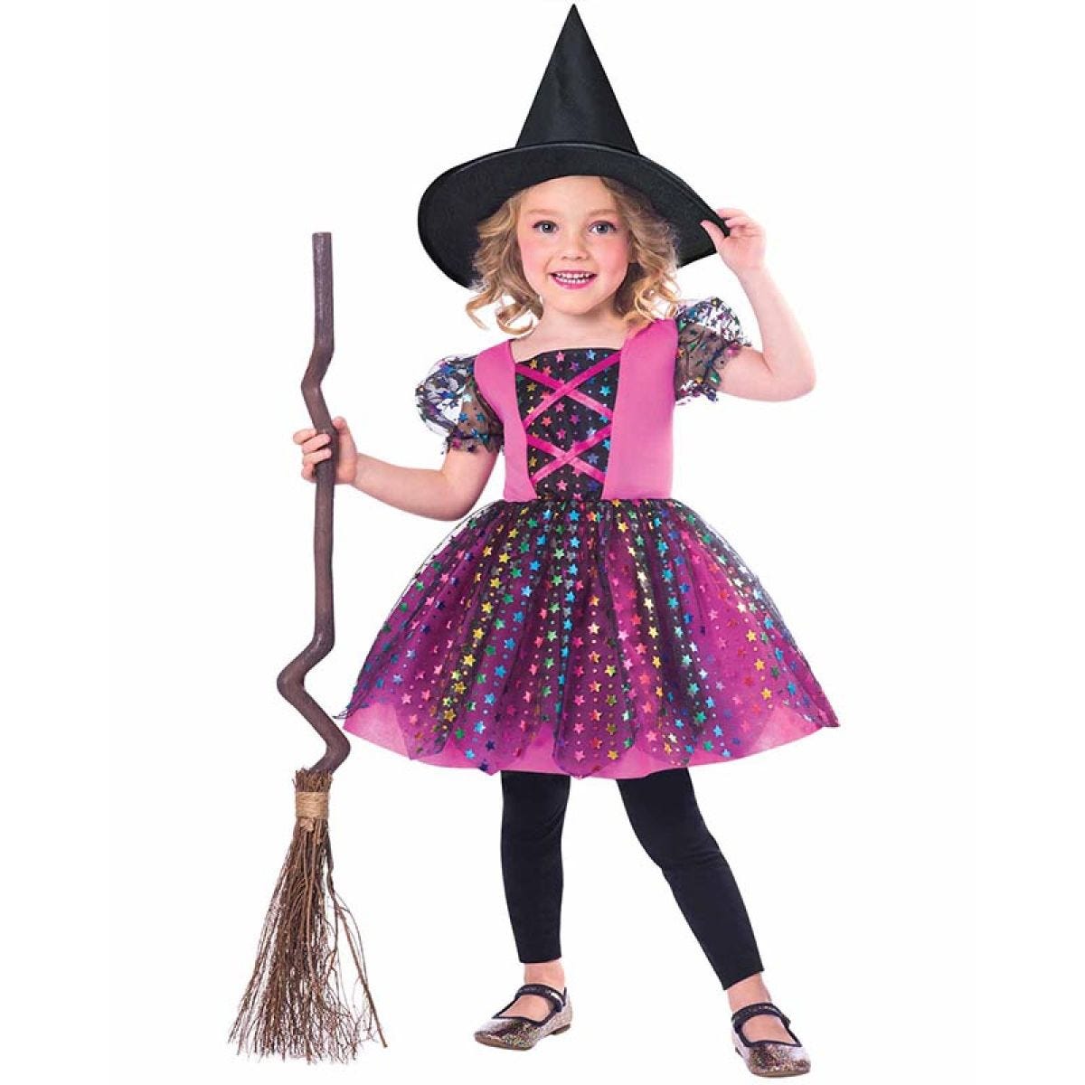 Rainbow Witch Costume - Childs Costume
