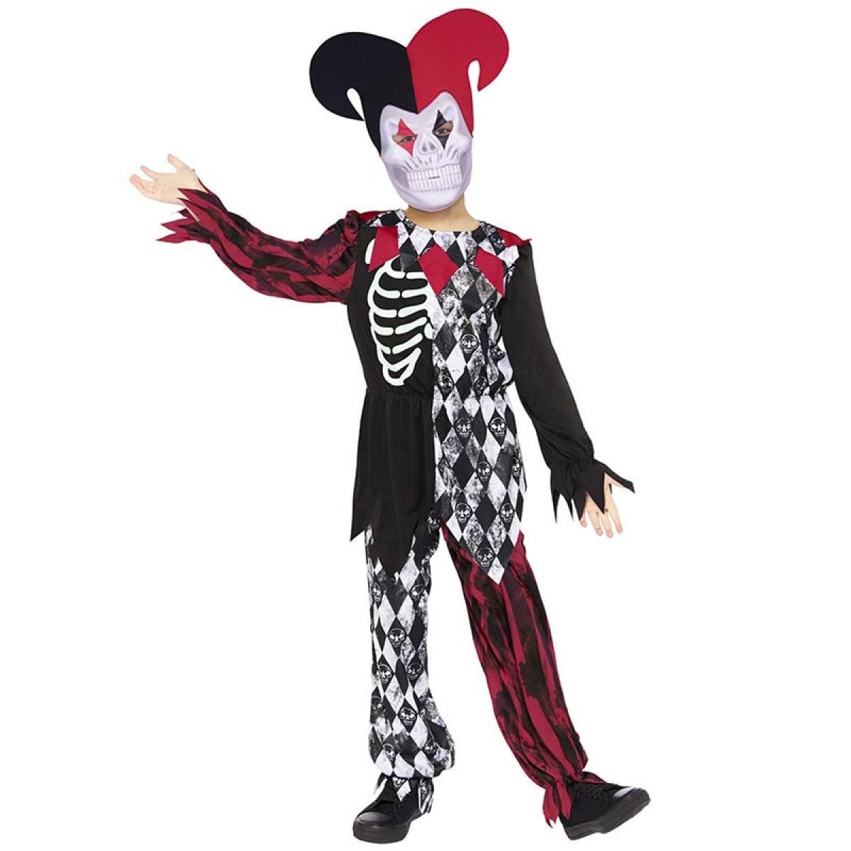 Sinister Jester Boy - Child Costume