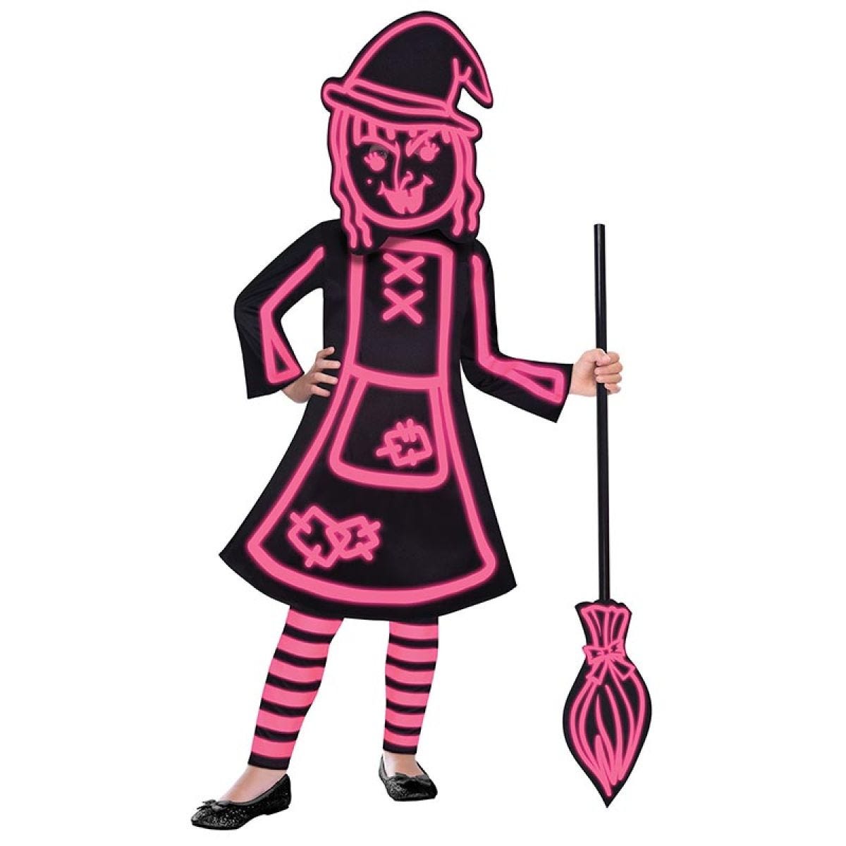 GID Stick Witch - Child Costume