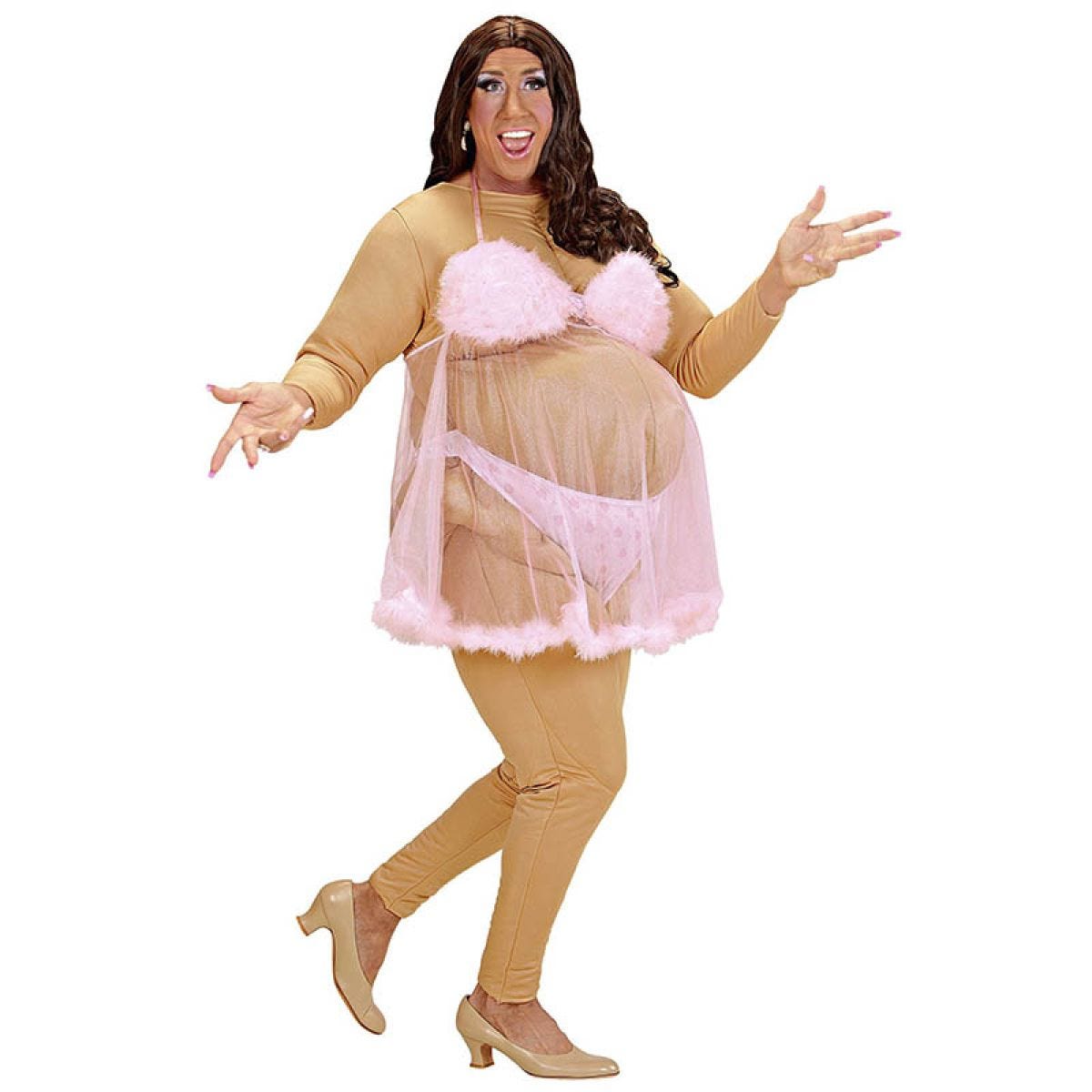 Padded Stripper Suit - Adult Costume