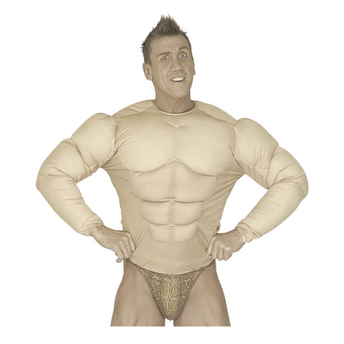 Padded Muscle Shirt  - Adult Costume