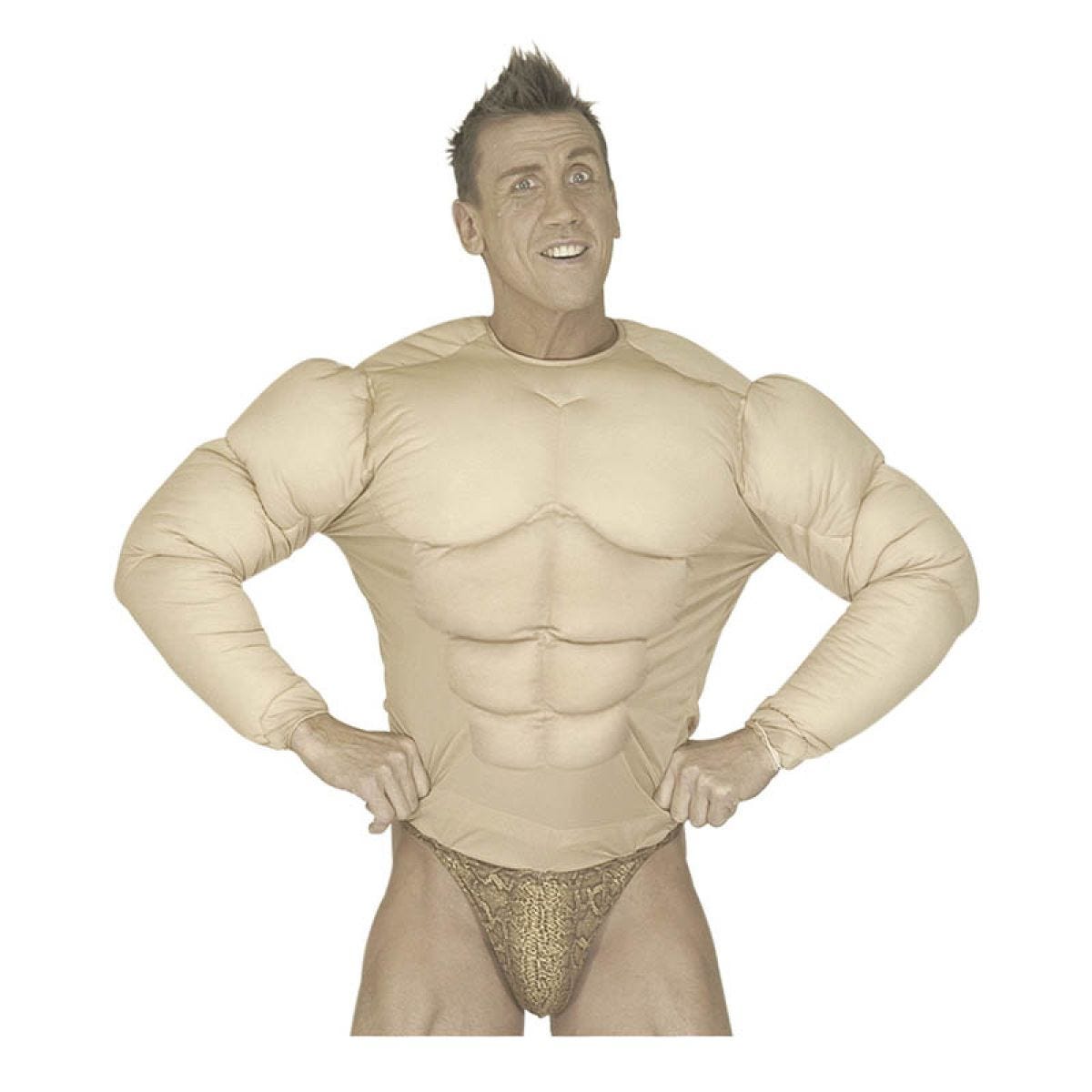 Padded Muscle Shirt - Adult Costume