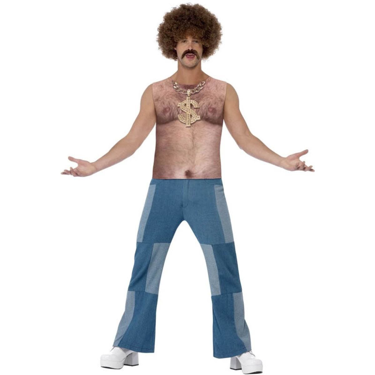 Chest Hair Vest - Adult Costume