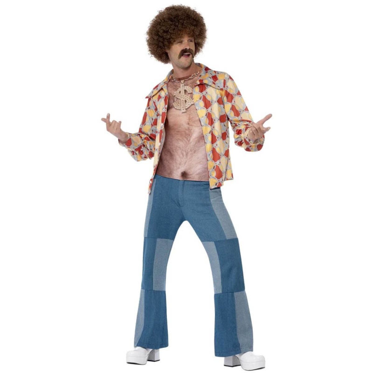 Chest Hair Vest - Adult Costume