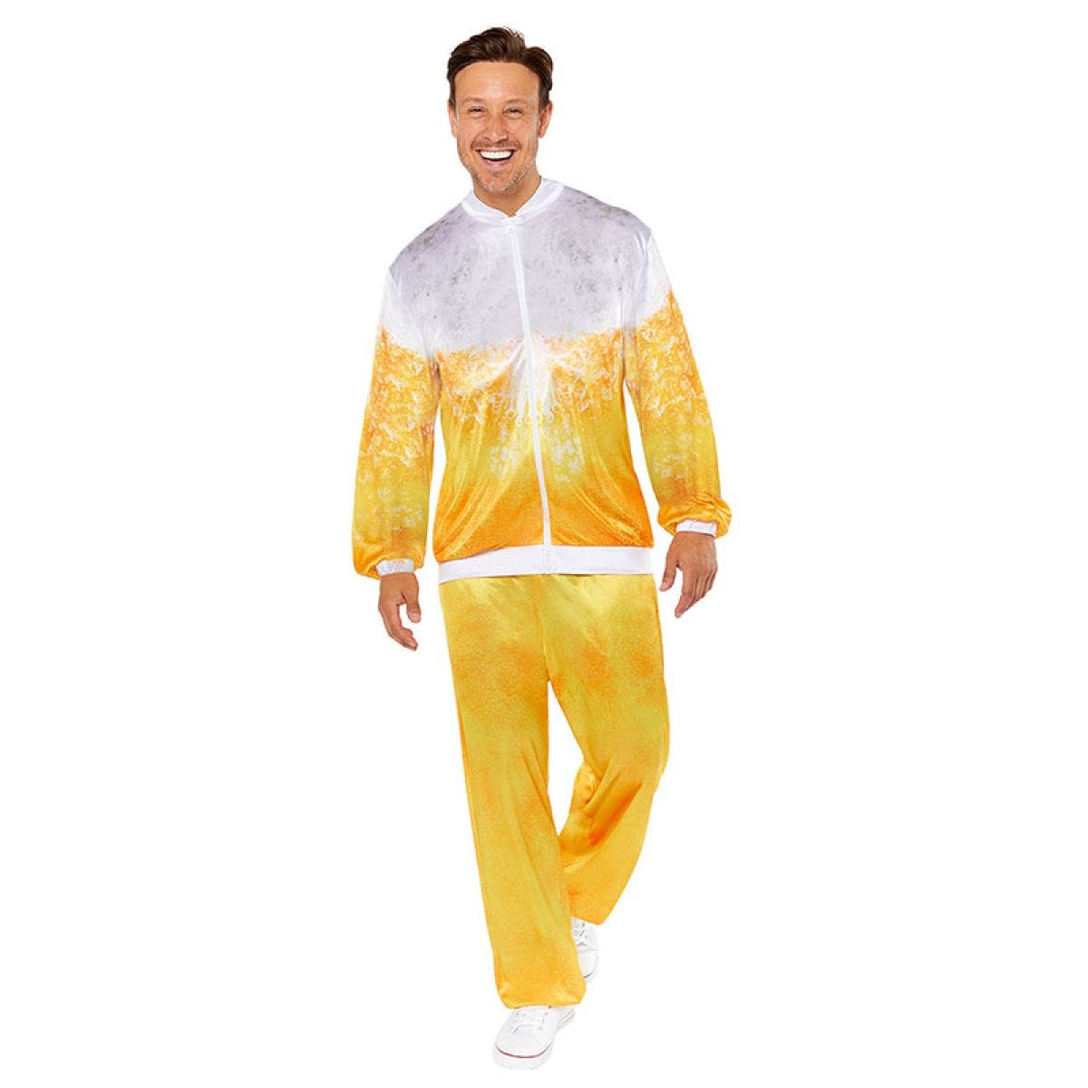 Adult Beer Shell Suit - Adult Costume