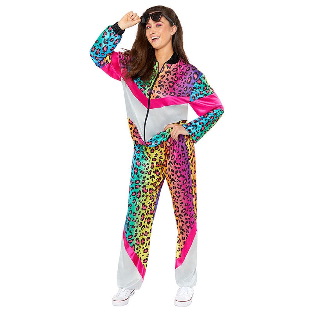 Neon Animal Shell Suit - Adult Costume