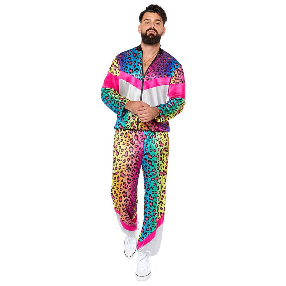 Neon Animal Shell Suit - Adult Costume