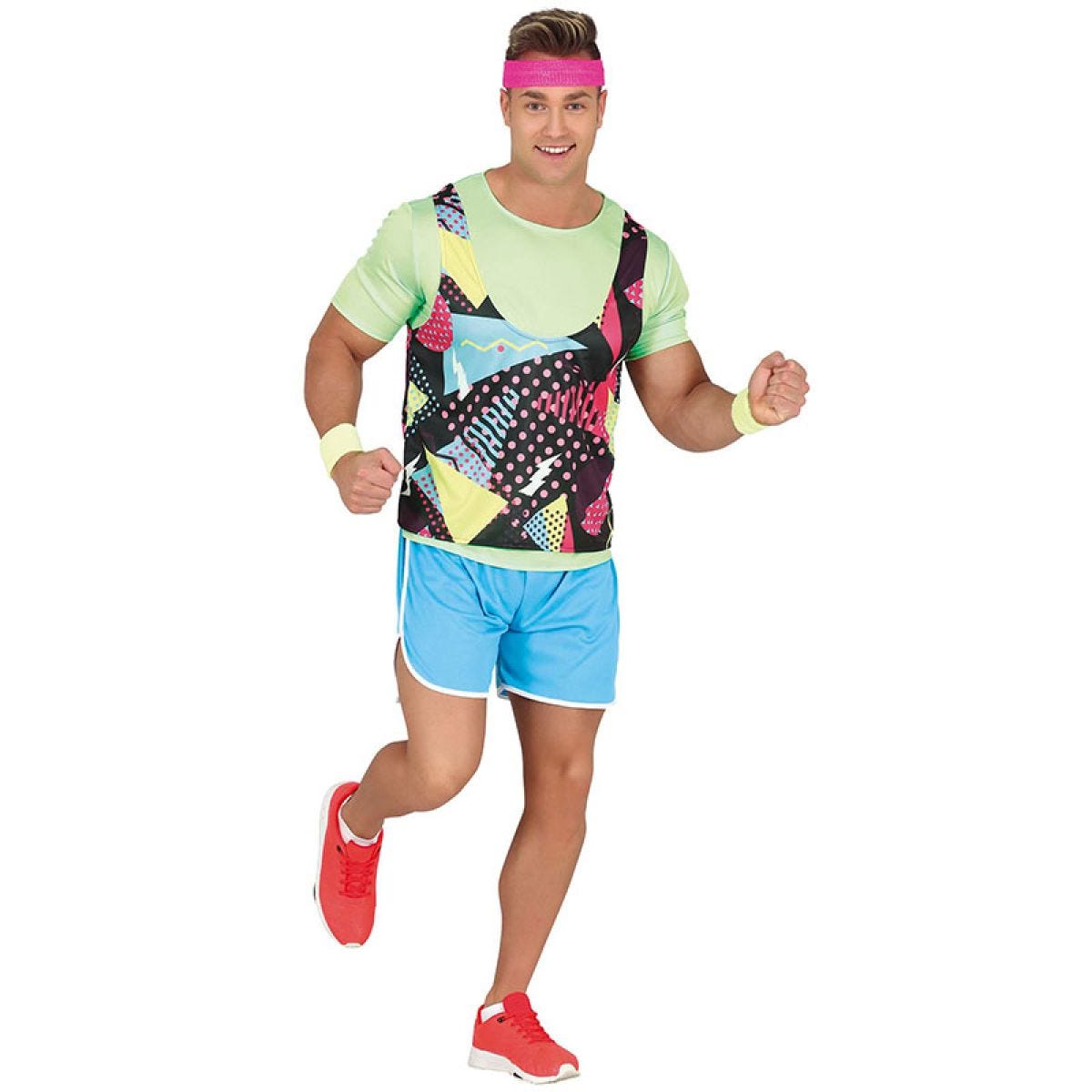 80&apos;s Gymnast Mens - Adult Costume