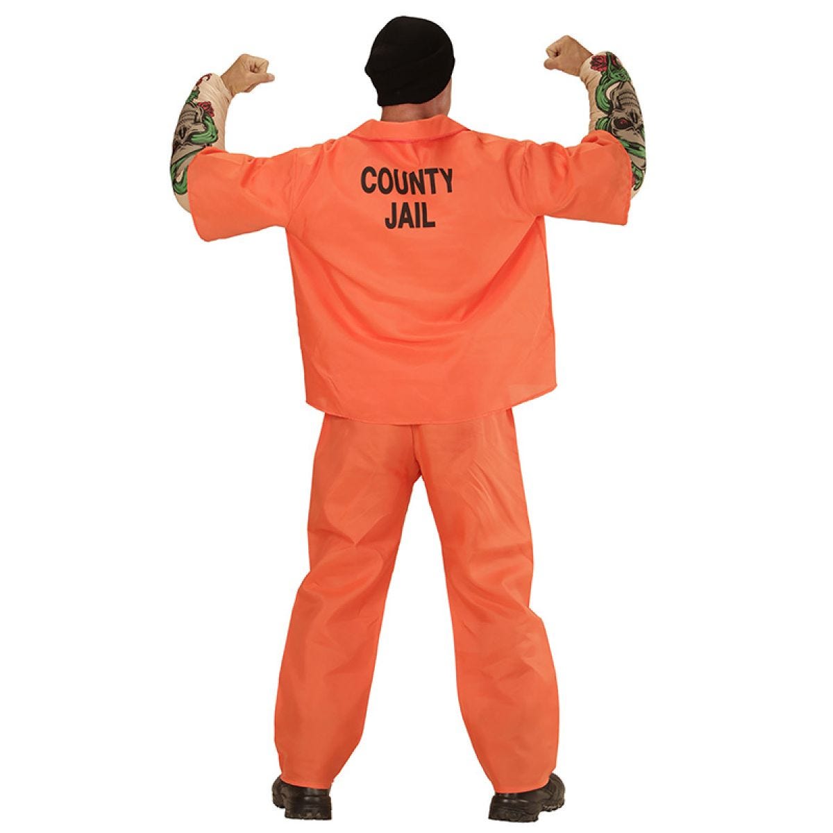 Jail Convict - Adult Costume
