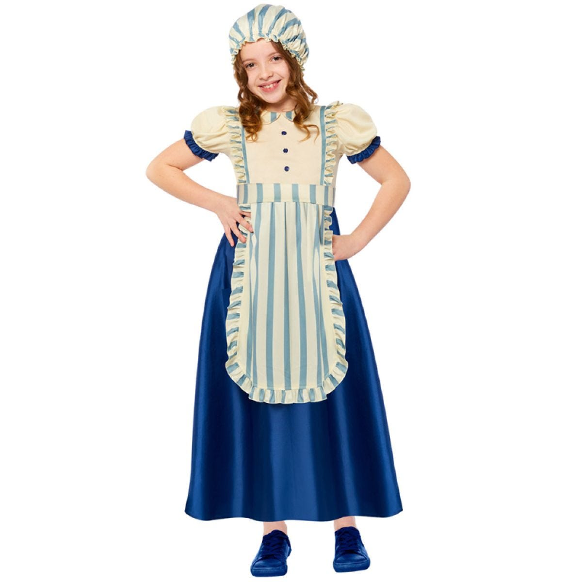 Victorian Girl Stripe Deluxe - Child Costume