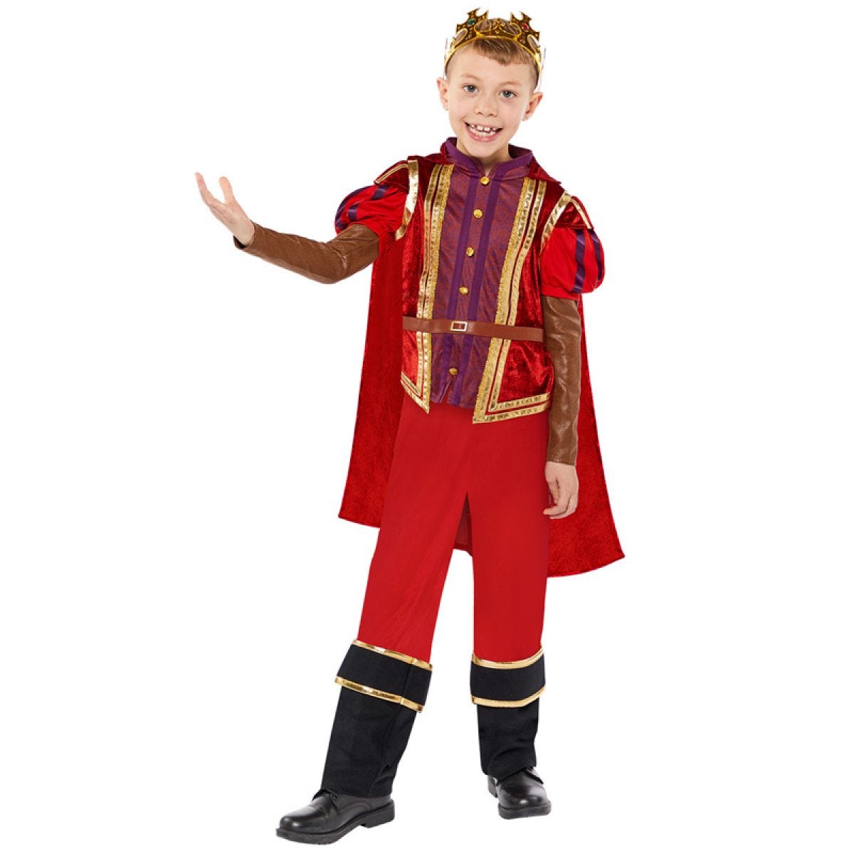 Tudor King Red Deluxe - Child Costume