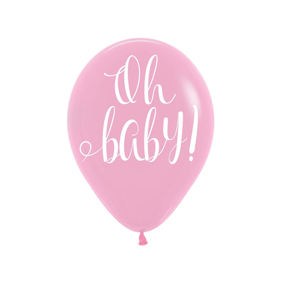 Floral Baby Balloons - 11" Latex (6pk)