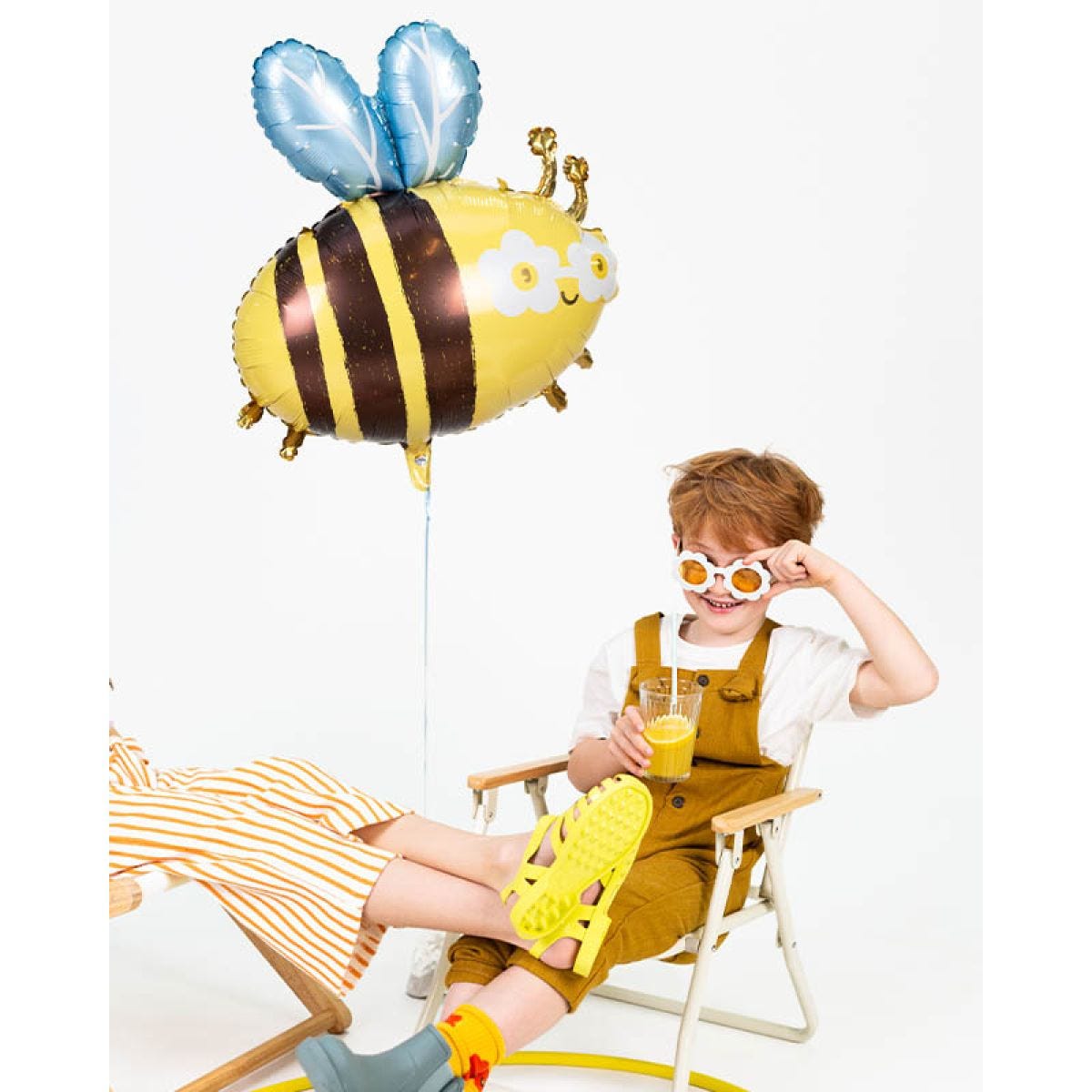 Pretty Bumblebee Shape Balloon - 22" Foil