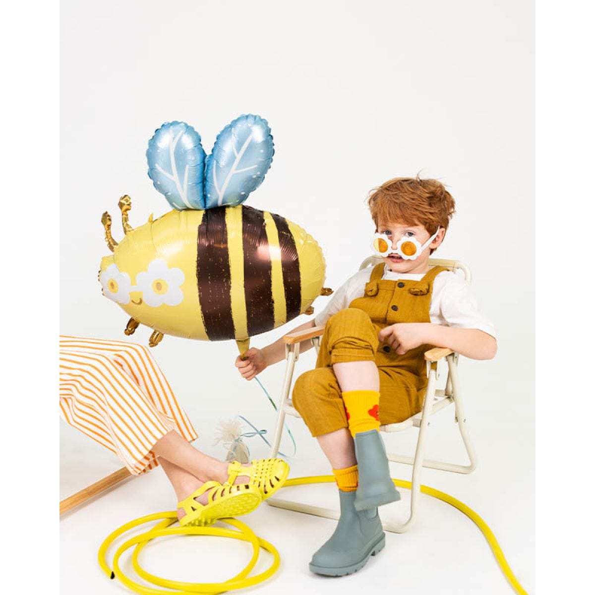 Pretty Bumblebee Shape Balloon - 22" Foil