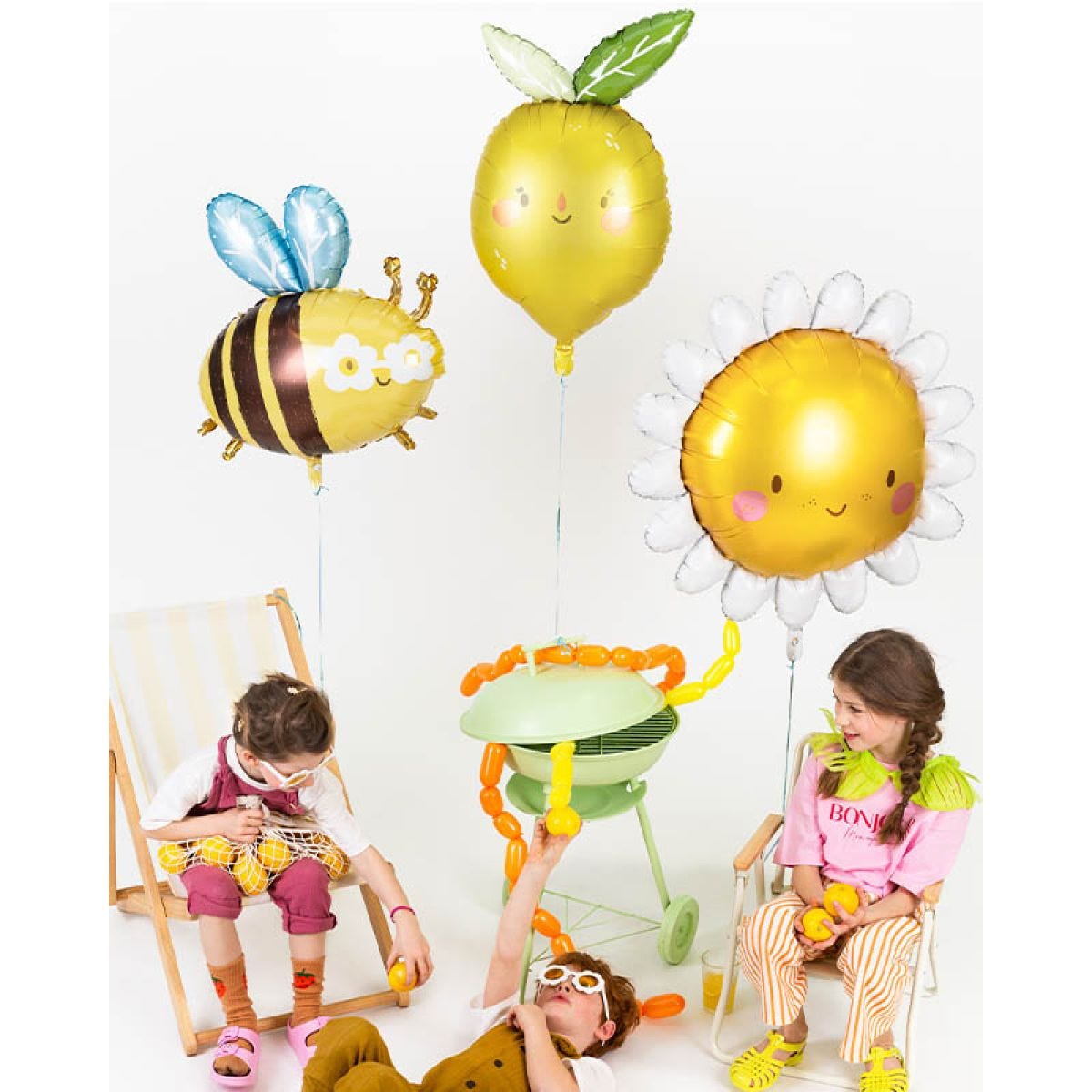 Pretty Bumblebee Shape Balloon - 22" Foil