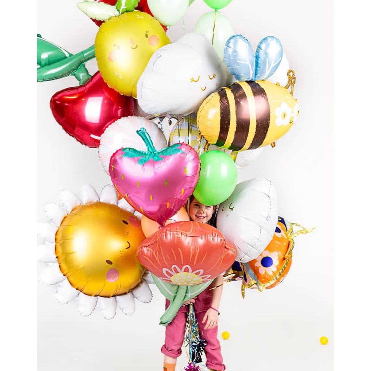 Pretty Bumblebee Shape Balloon - 22" Foil