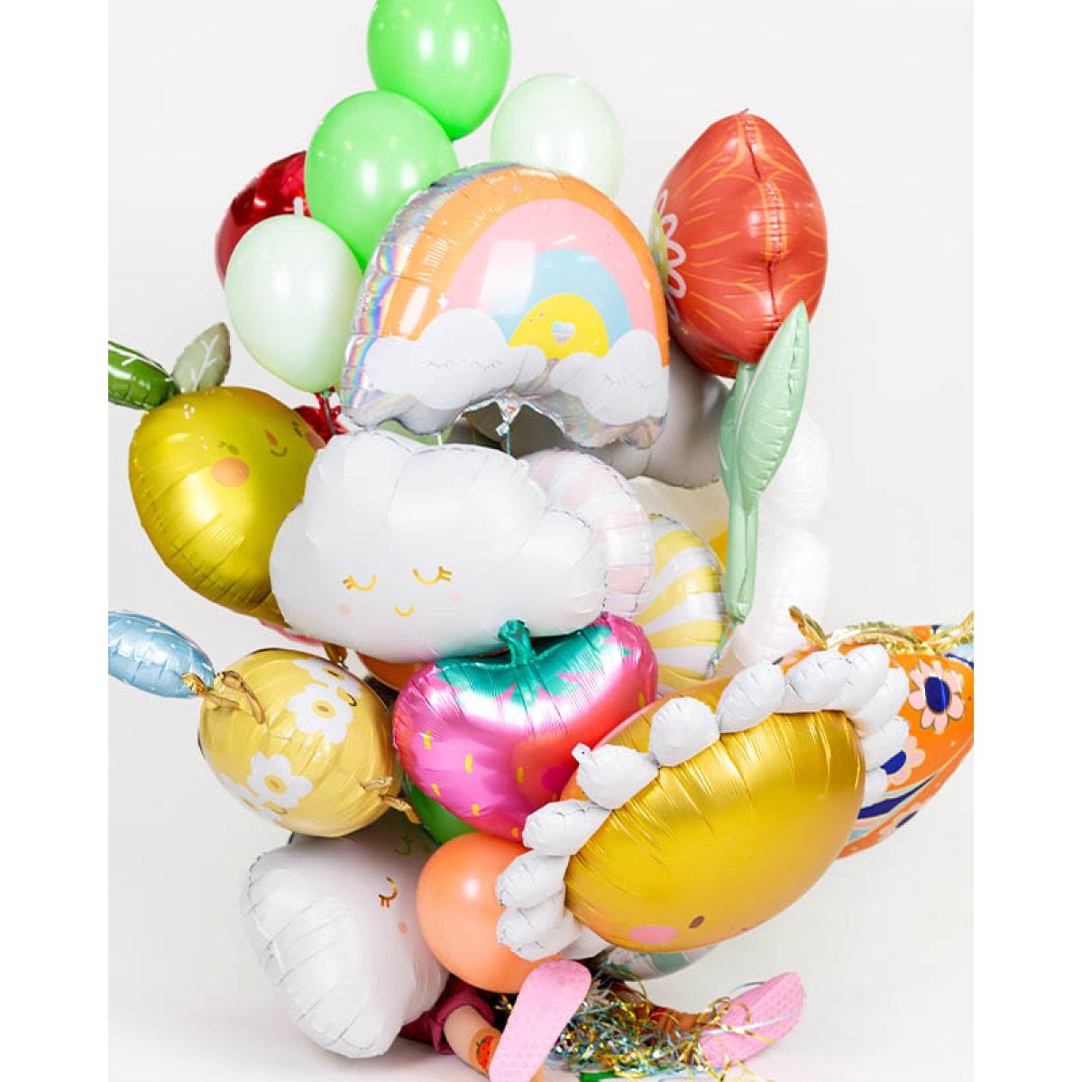 Smiley Sunshine Shape Balloon - 27.5" Foil