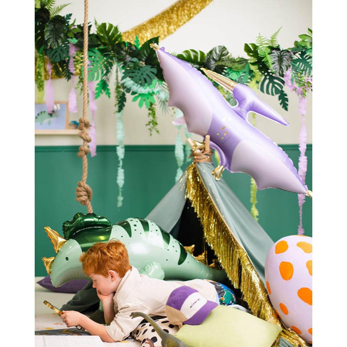 Pterodactyl Dino Shape Balloon - 41" Foil