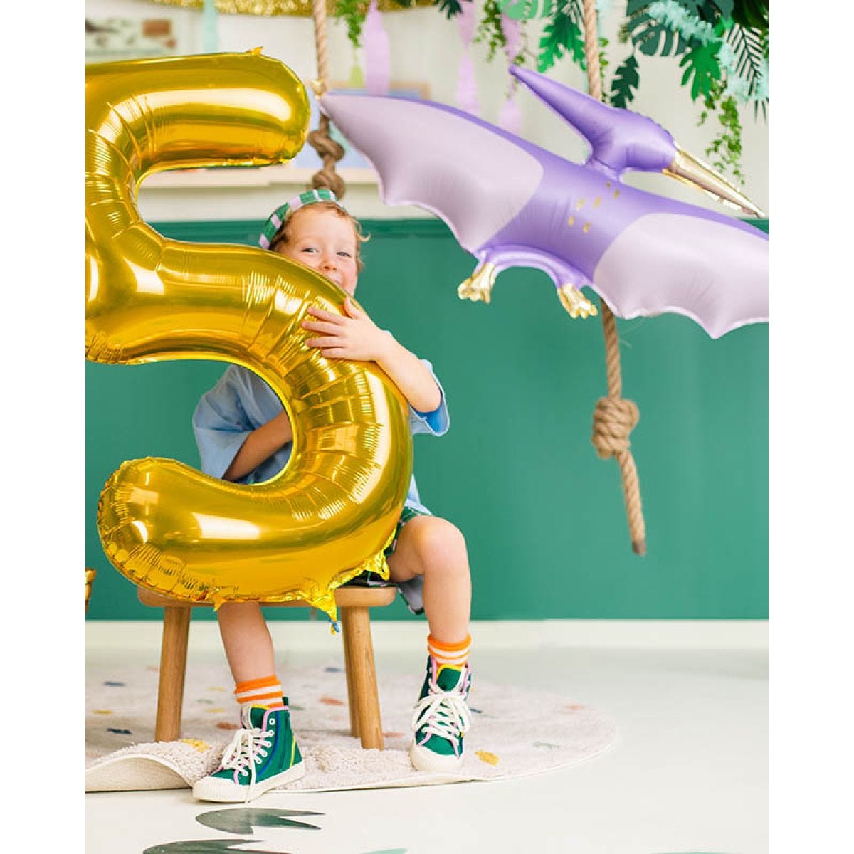 Pterodactyl Dino Shape Balloon - 41" Foil
