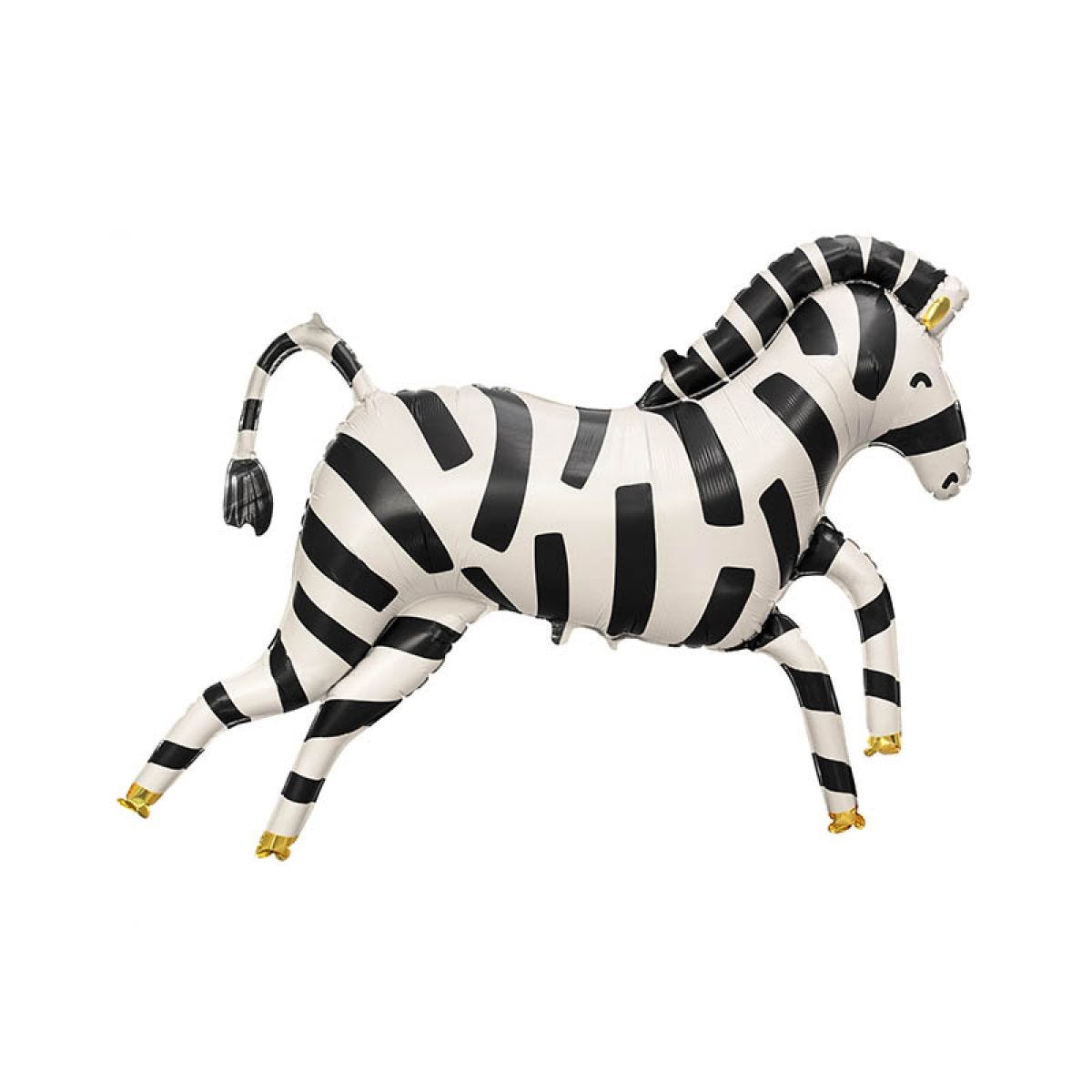 Zebra Shape Balloon - 39" Foil