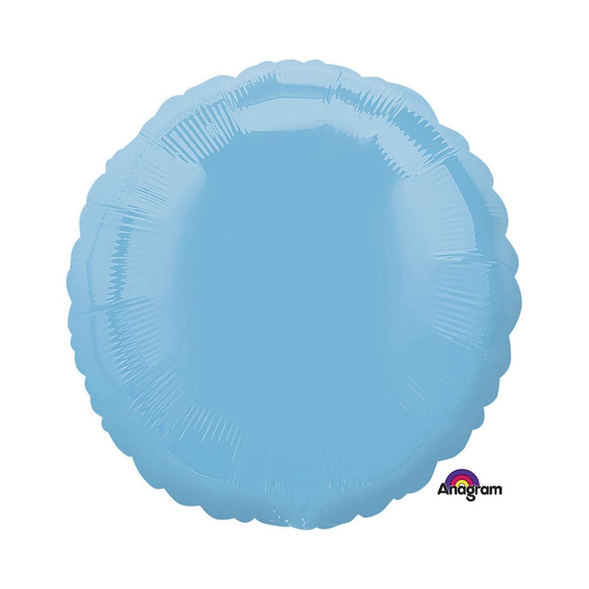 Caribbean Blue Round Balloon - 18" Foil